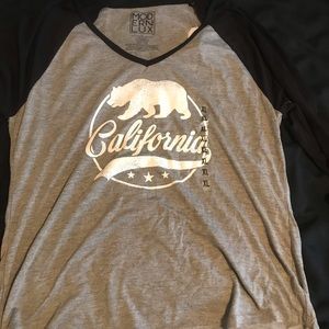 California baseball tee